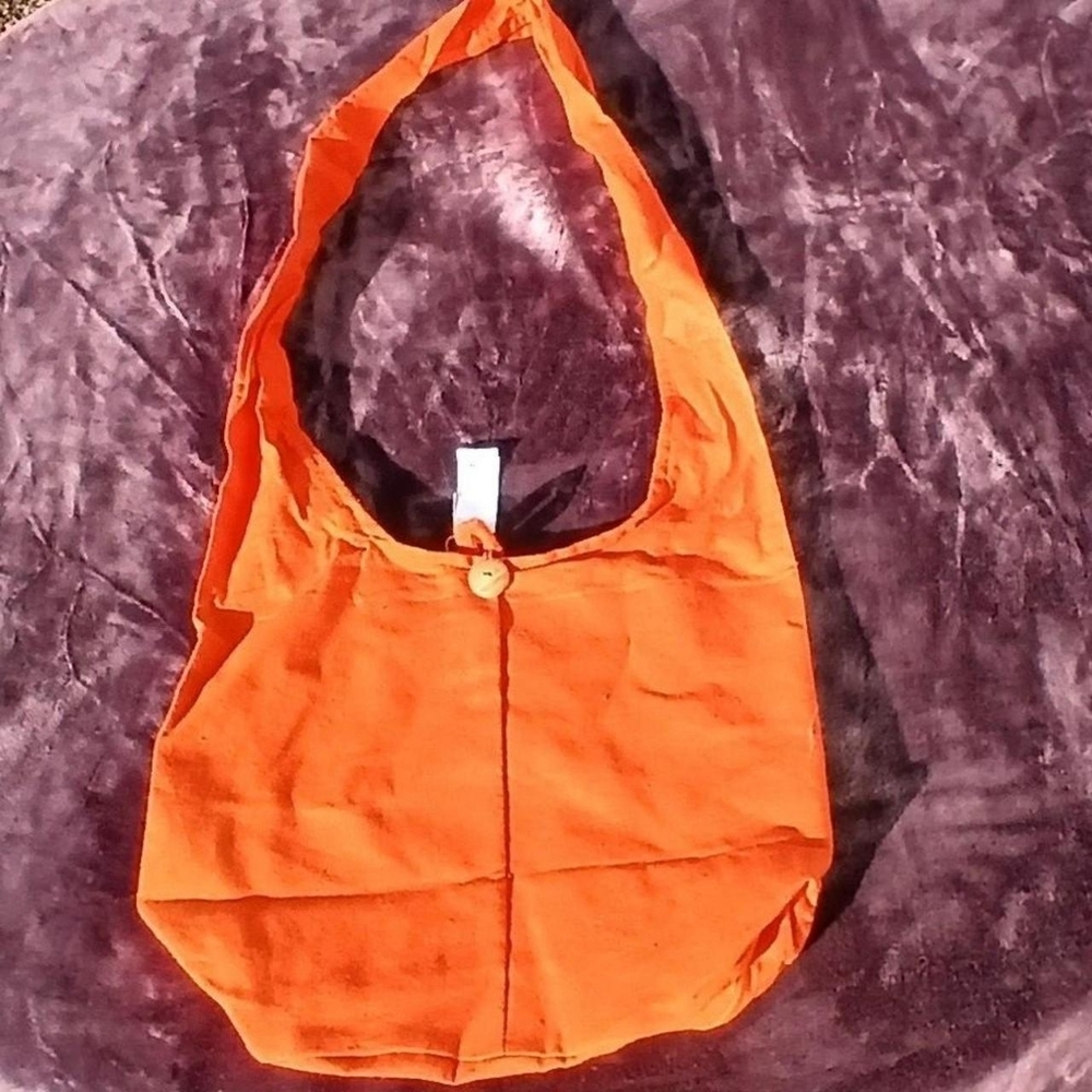 NWT BenThaiProducts Cotton Sling Crossbody Messenger Bag